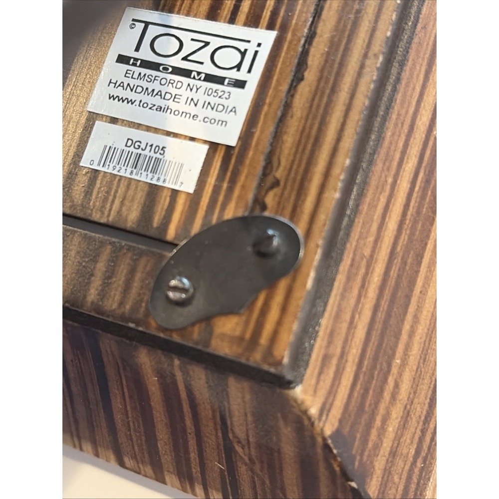 Tozai Home Picture Frame 4 x 6 in Photo Faux Ivory Bone Inlay Neutral - Picture 12 of 12